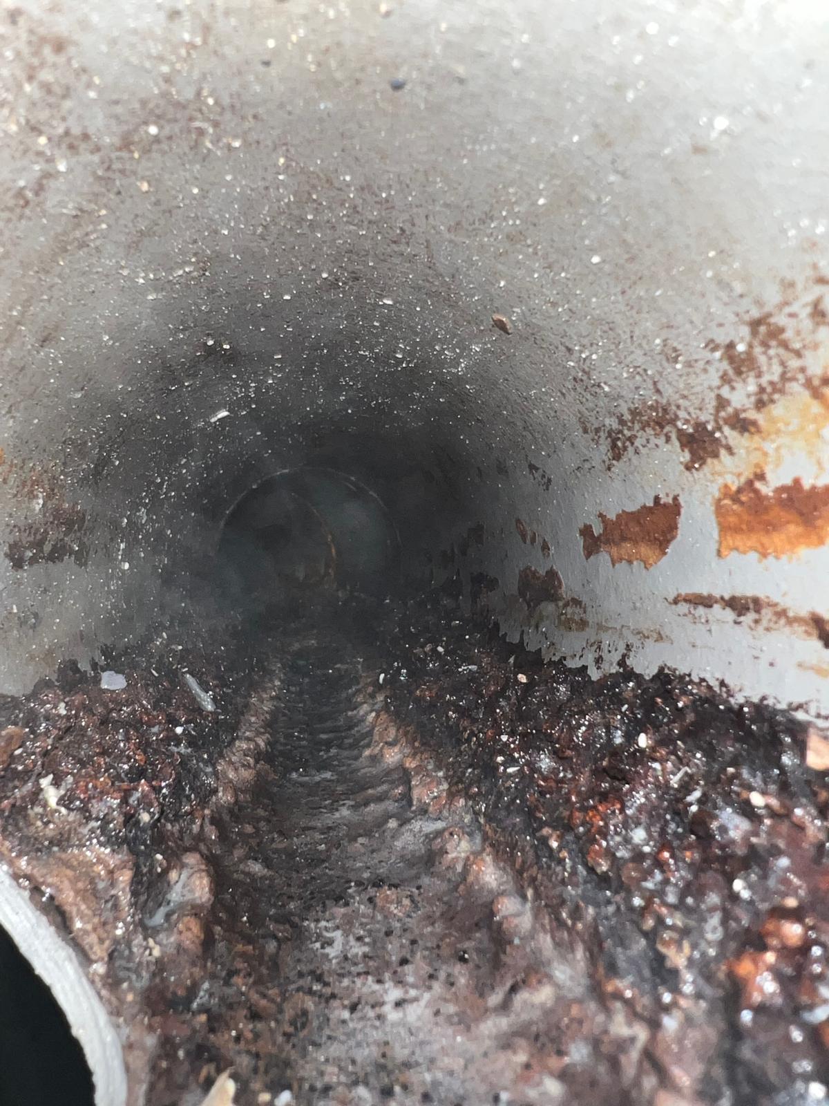 WC bouché avant débouchage Pontoise